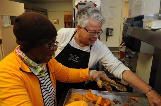 Ralston Center Food & Company cooking project (photo courtesy of Ralston Center)