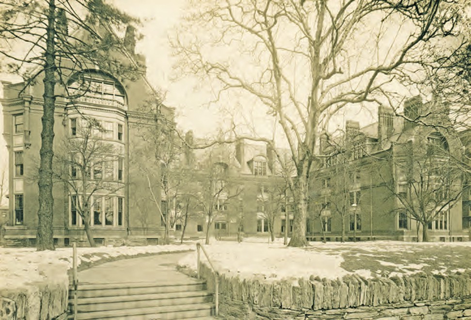 photo of the Ralston Center, circa 1885