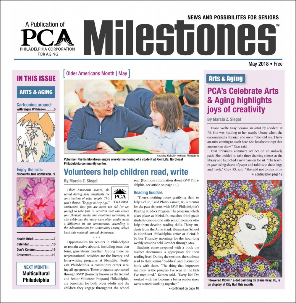 May 2018 Milestones Cover