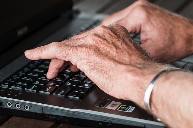 Hands on keyboard